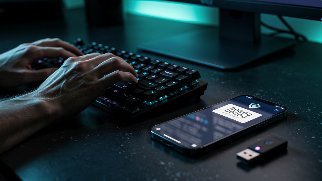 Multi-factor authentication setup for secure remote access