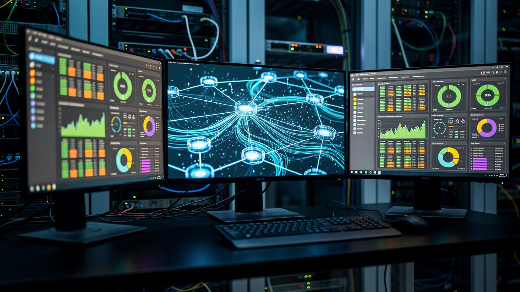 IT administrator managing remote access infrastructure and monitoring