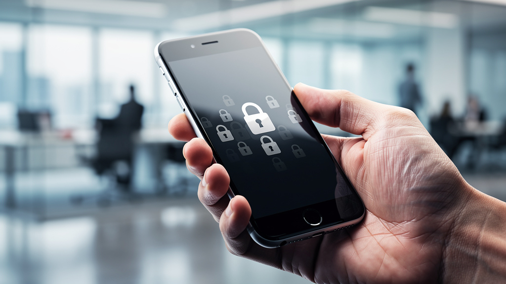 Secure smartphone with encryption protection features – Mobile Device Management Software