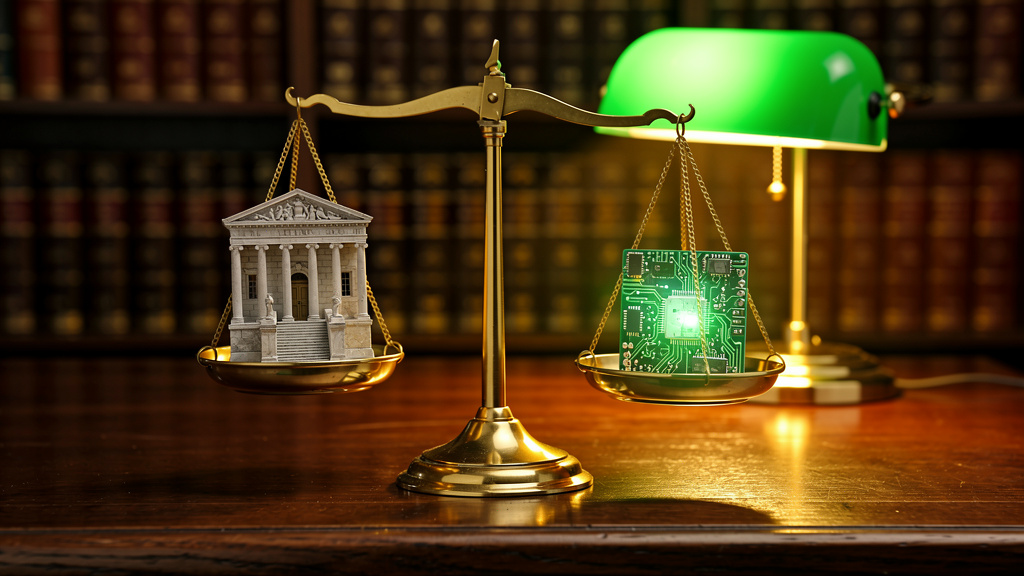 Symbolic balance between legal regulation and AI technology