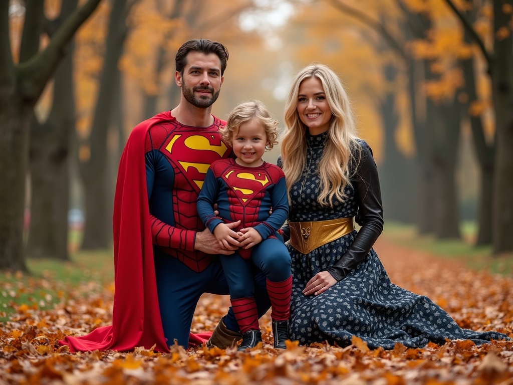 Themed family costume example