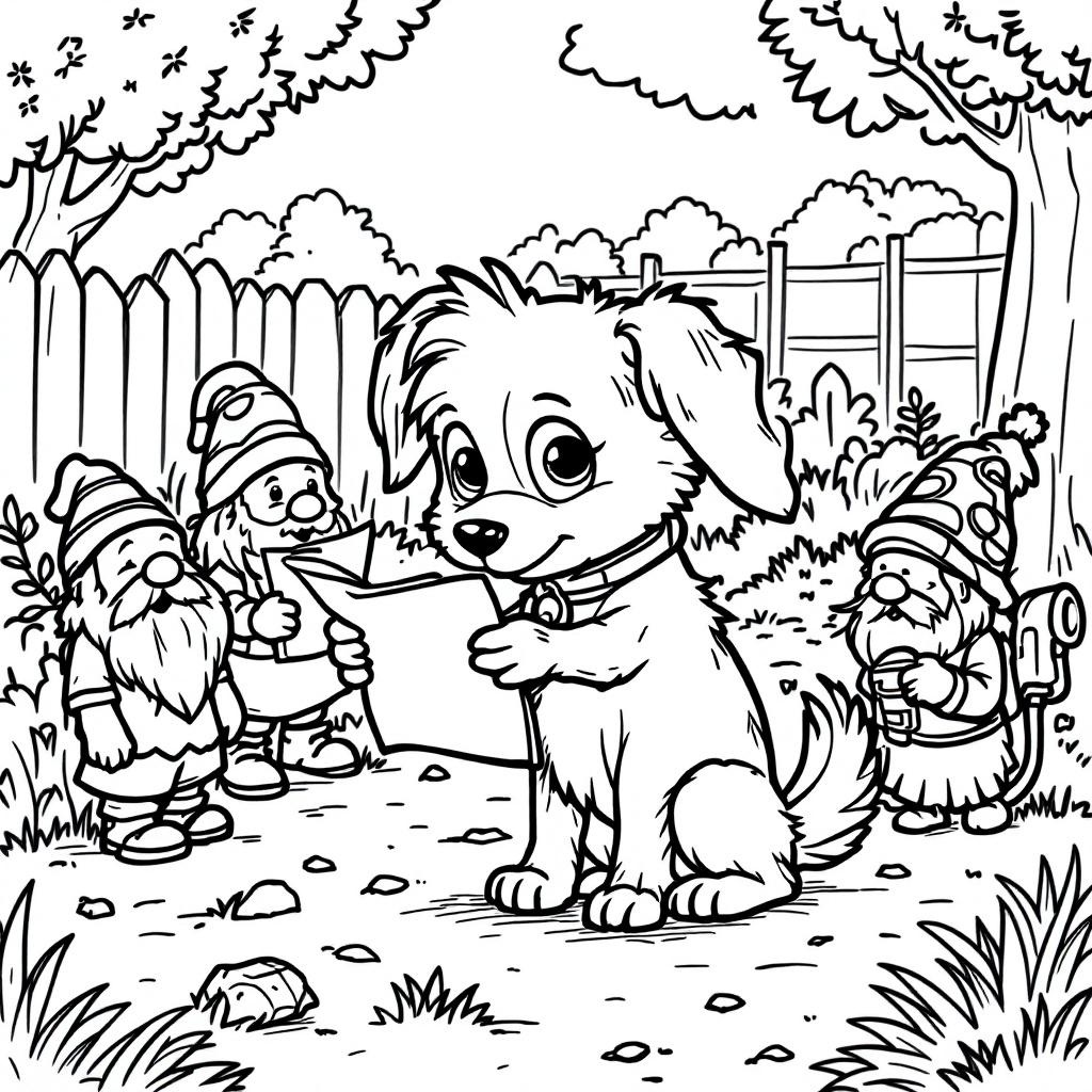 Friendly Bluey Coloring Page