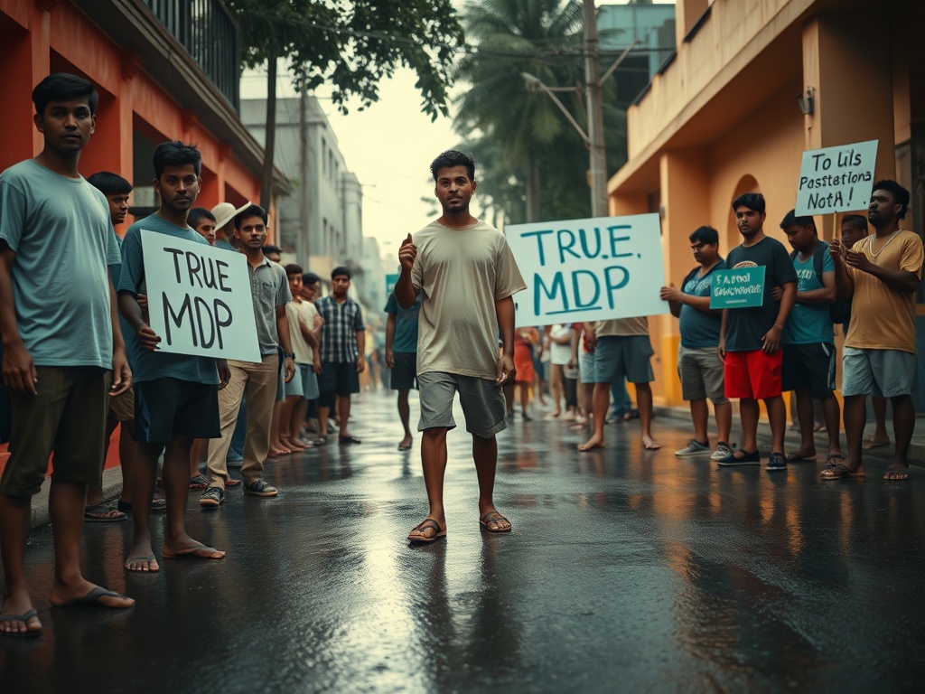 When 'Anni's Army' Meets the 2012 Shadow: Maldives' Crisis of Political Identity