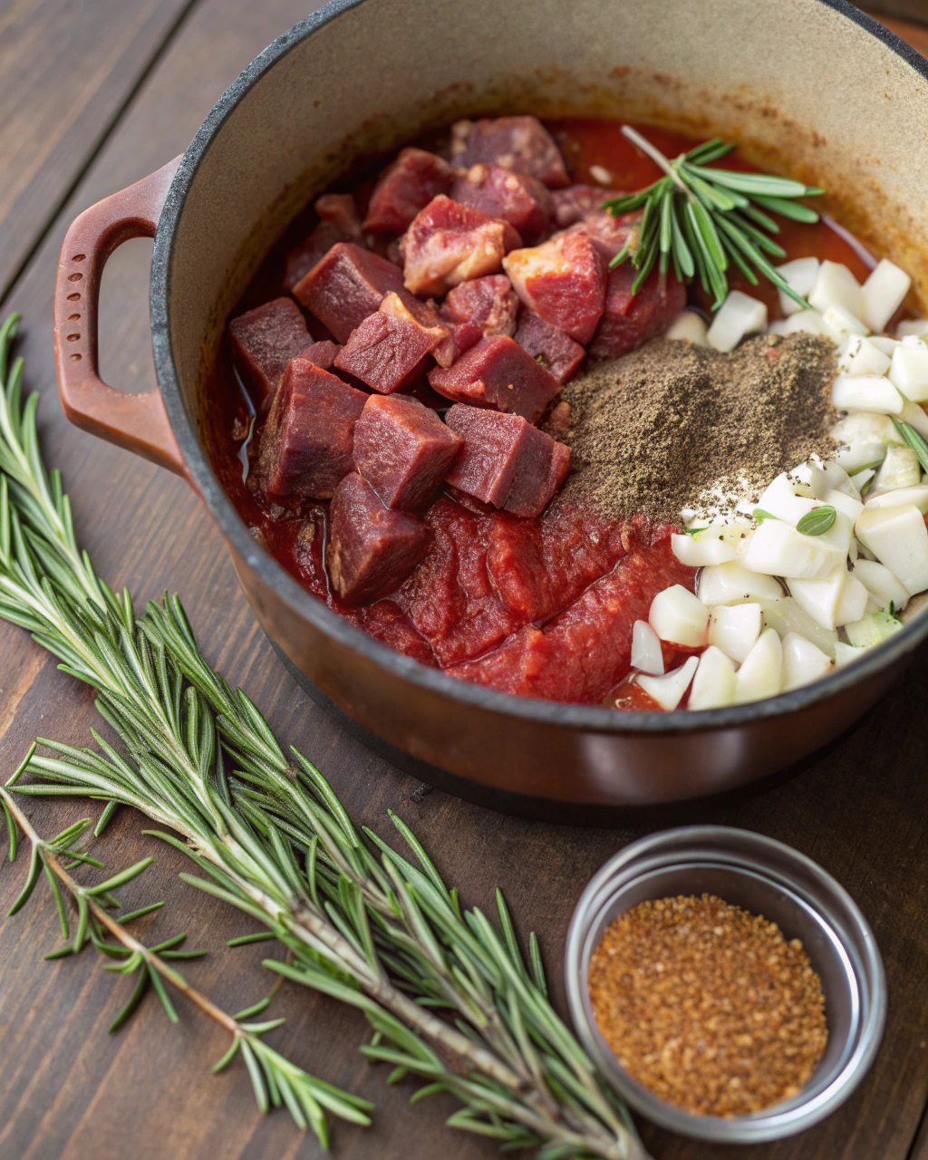 Greek-Style Beef Stew (Stifado) Ingredients