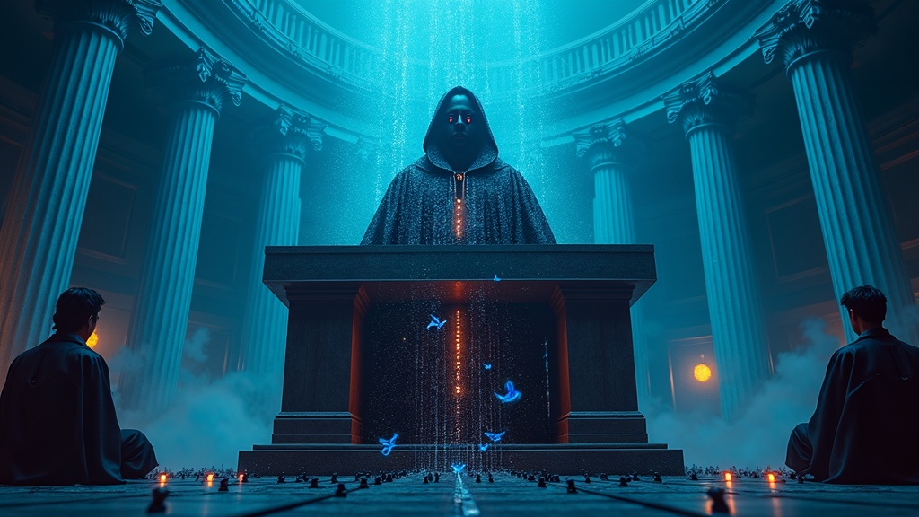 Gráfico conceptual sobre la investigación antimonopolio a Google en la UE por el uso de datos para IA