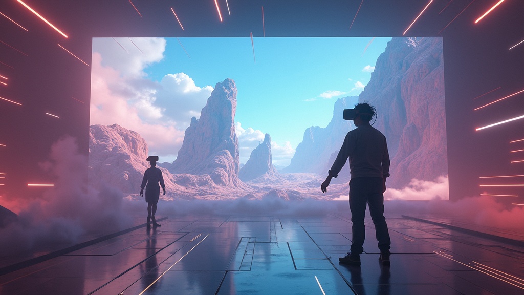 Renderizado de las lentes y estructura ligera del proyecto Quest Air