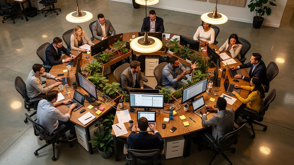 Cross-functional team building AI governance structure