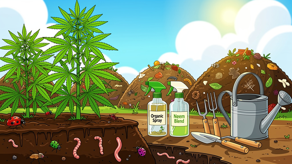 Organic hemp cultivation natural farming methods