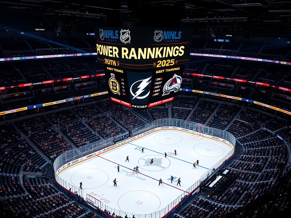 NHL Power Rankings and Latest News Highlights 2025