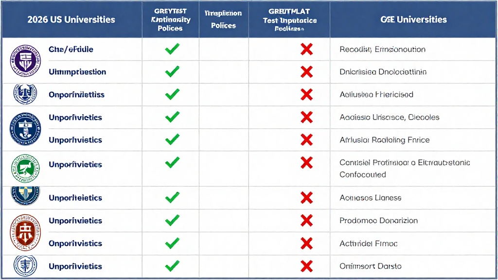 2026美國大學GRE豁免政策比較表，列出MIT、UC Berkeley、Northeastern等校的免GRE條件、GPA門檻與申請截止日期