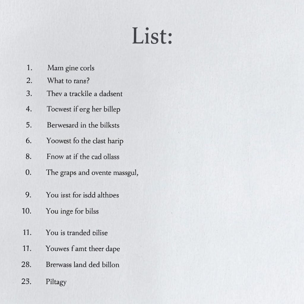 Lists image