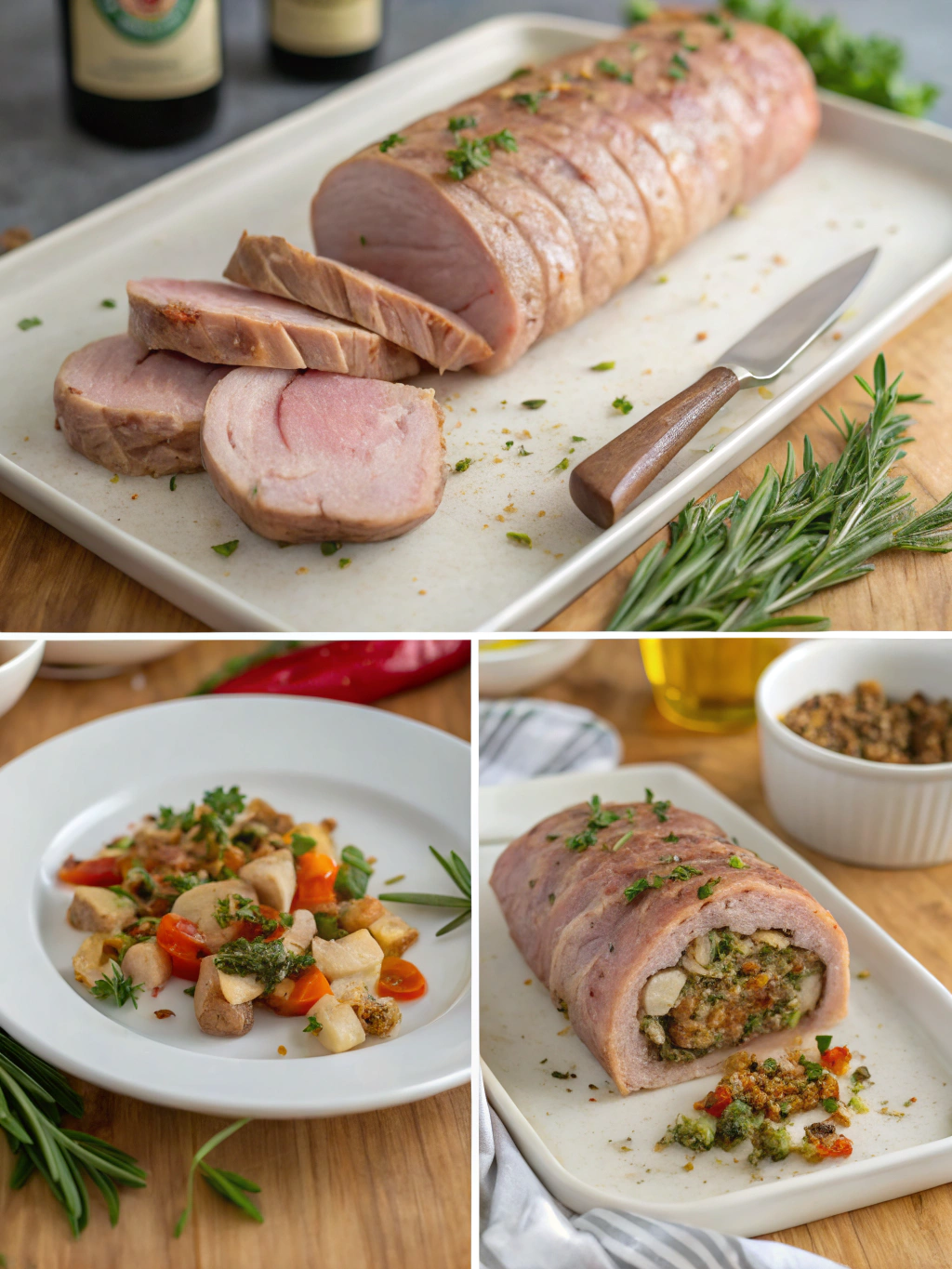 Cooking Stuffed Pork Tenderloin