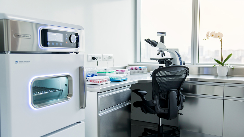 State-of-the-art IVF laboratory with advanced technology