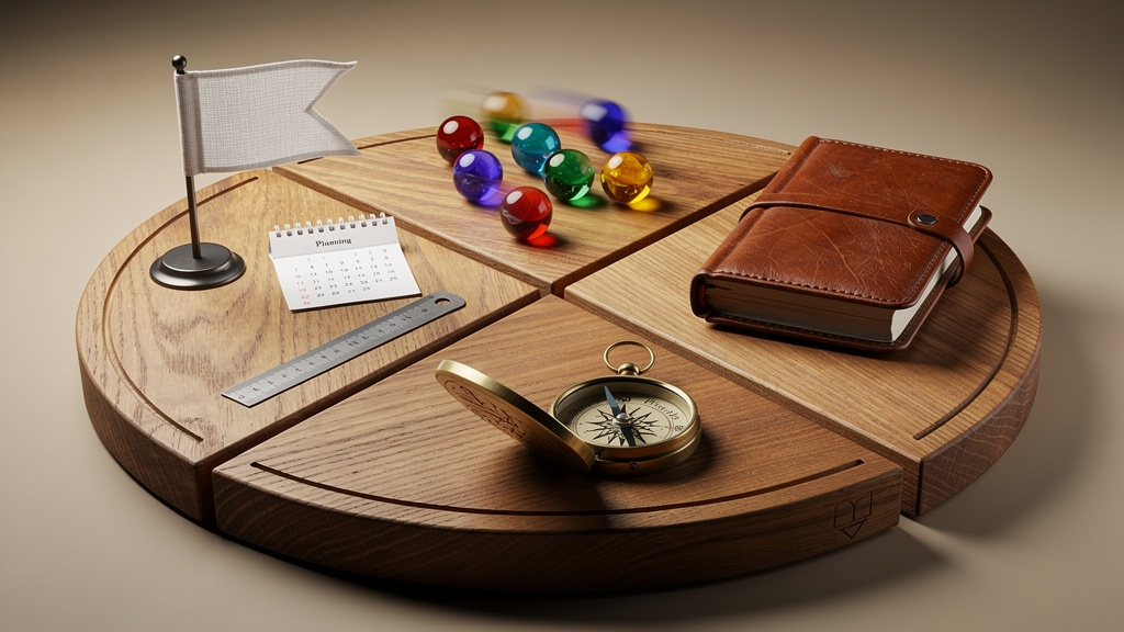 Five phases of project lifecycle with automation touchpoints