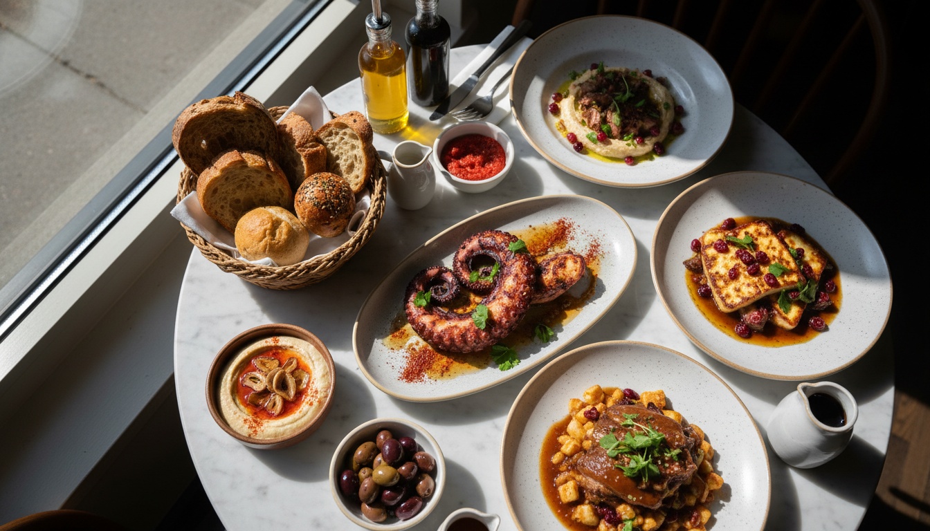 Shared plates dining experience