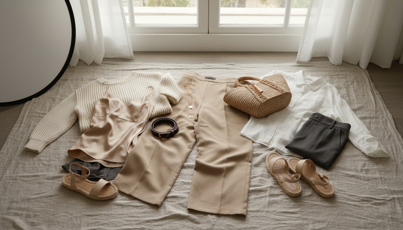 Exemplo de fotografia de produto de moda profissional