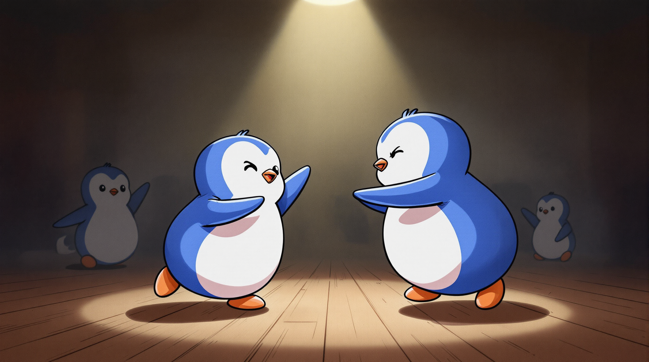 dirty dancing penguins