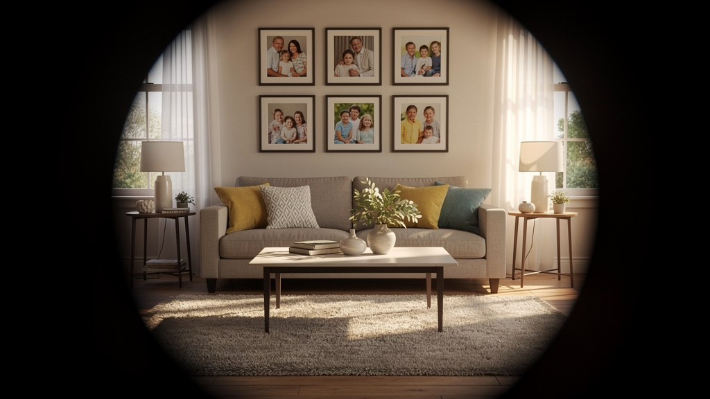 Visual representation of peripheral vision loss in glaucoma