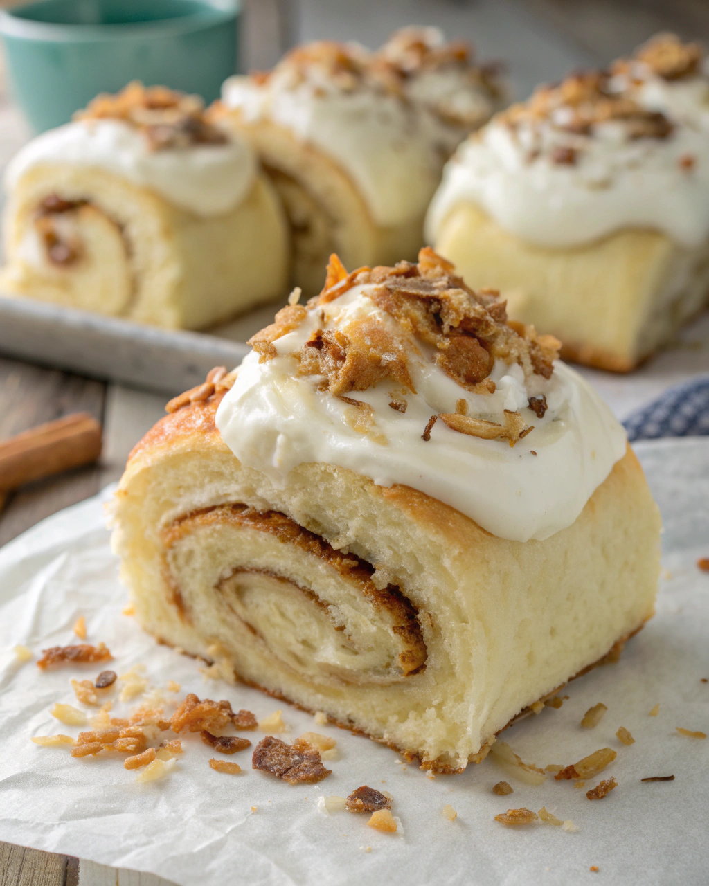 Coconut Cinnamon Rolls Ingredients