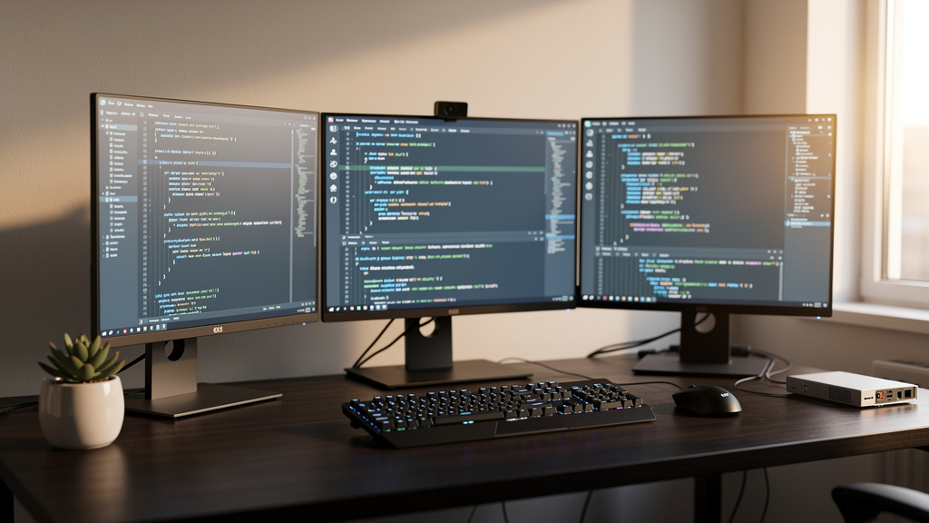 Professional software development environment with modern tools
