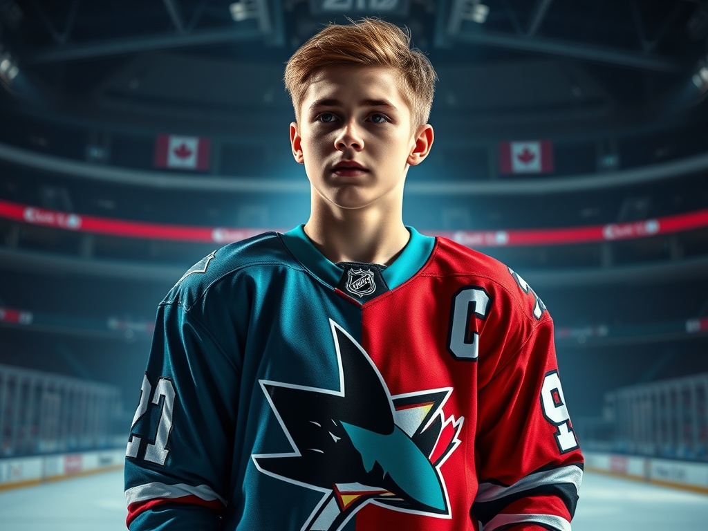 Sharks' Celebrini Eyes Huge Honor of Olympic Roster Spot