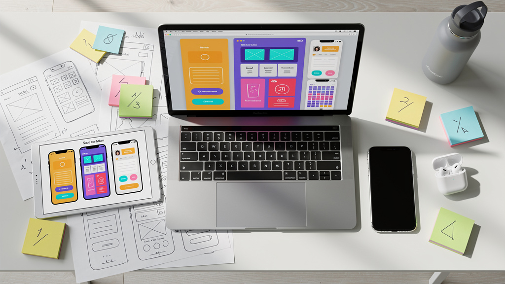 Development planning workspace with design tools