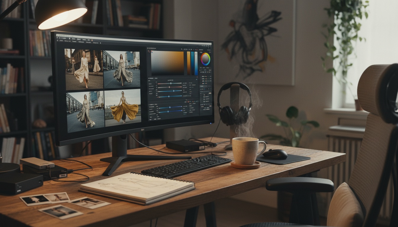 AI fashion video creation
