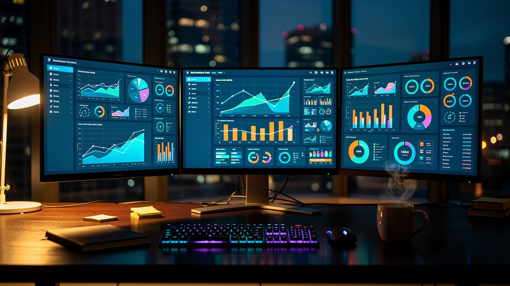 Data analytics and AI-powered insights dashboard