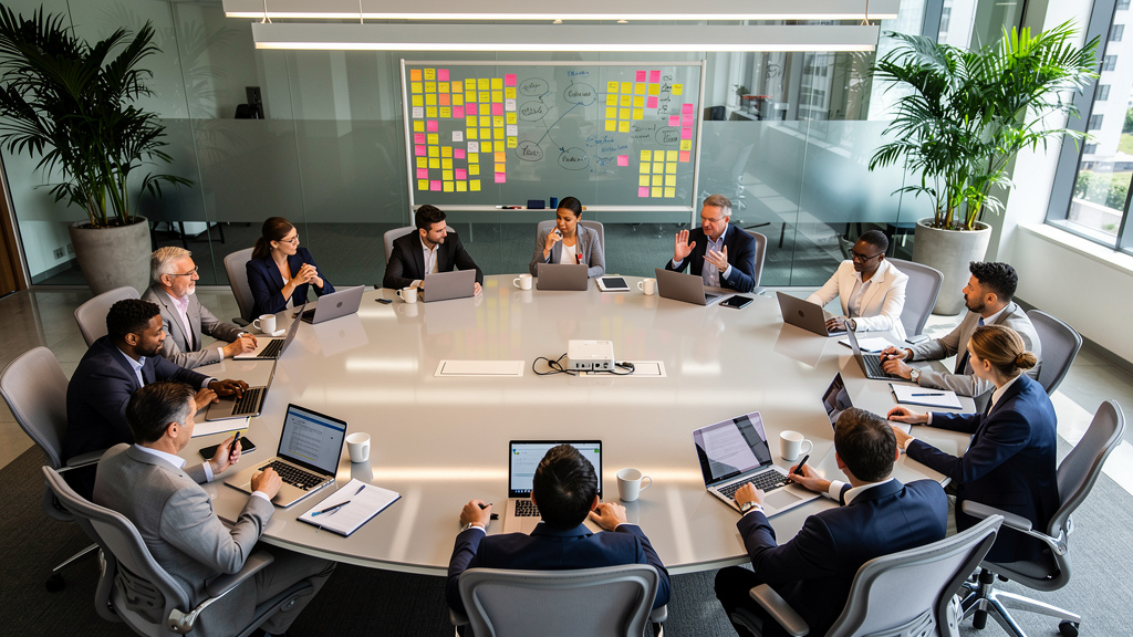 Top Digital Marketing Agencies in the Philippines 2026 | Lime Digital Asia Business team collaborating with digital marketing agency partners in strategy session