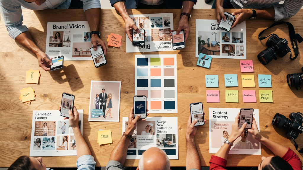 Digital Performance Marketing Agency for Growth | Lime Digital Asia Marketing team coordinating integrated campaign strategy and creative