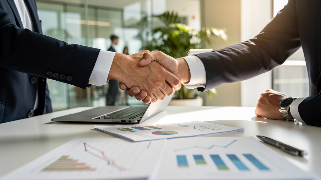 Digital Performance Marketing Agency for Growth | Lime Digital Asia Business partnership handshake representing shared success and collaboration