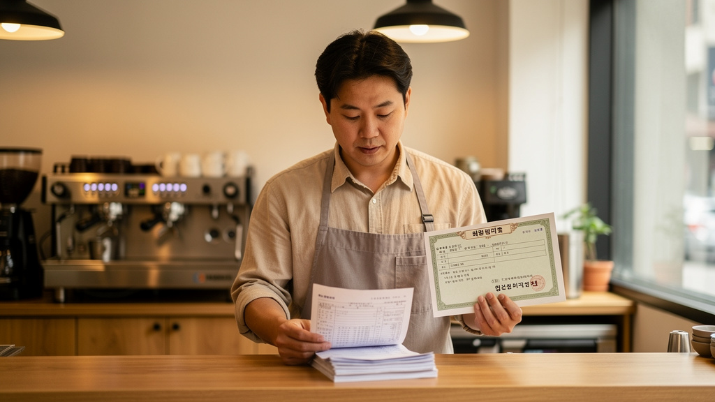 사업자 자격 조건 확인하는 소상공인