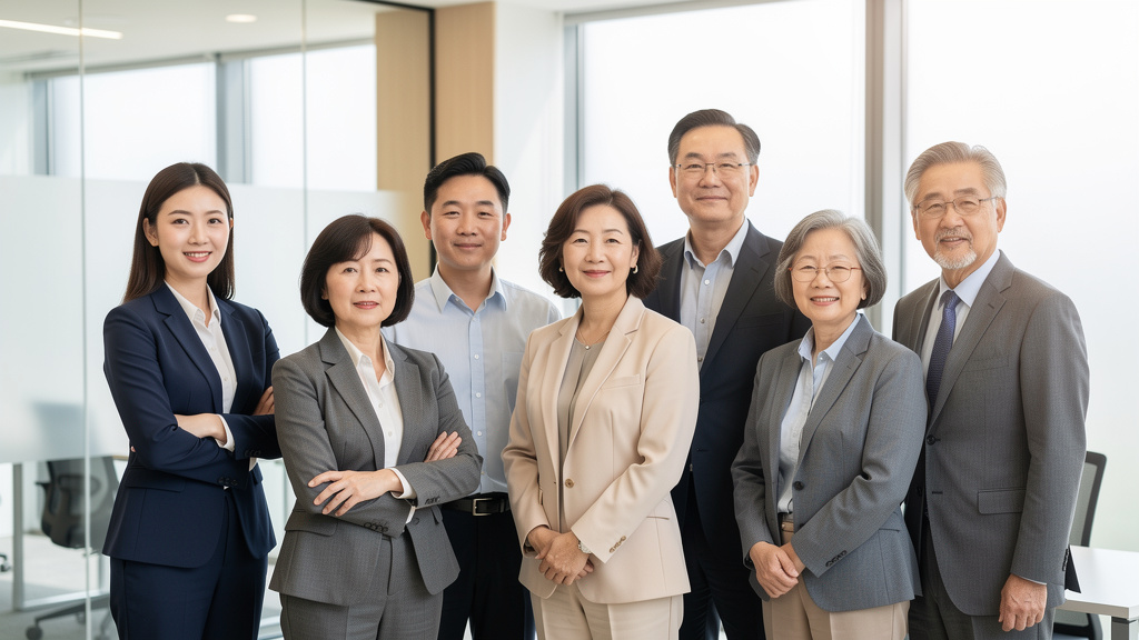 다양한 연령대의 보험 가입자들