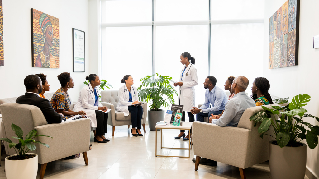 Inclusive fertility clinic welcoming diverse patient populations