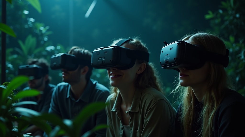 Experiencia inmersiva en Survival VR escape room Barcelona