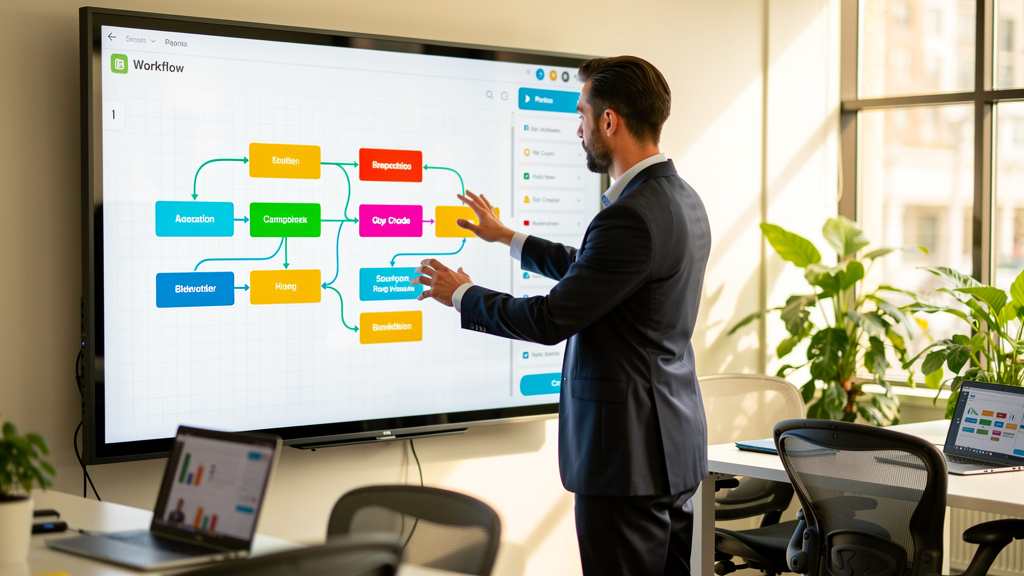 Professional building automated workflow using low-code platform