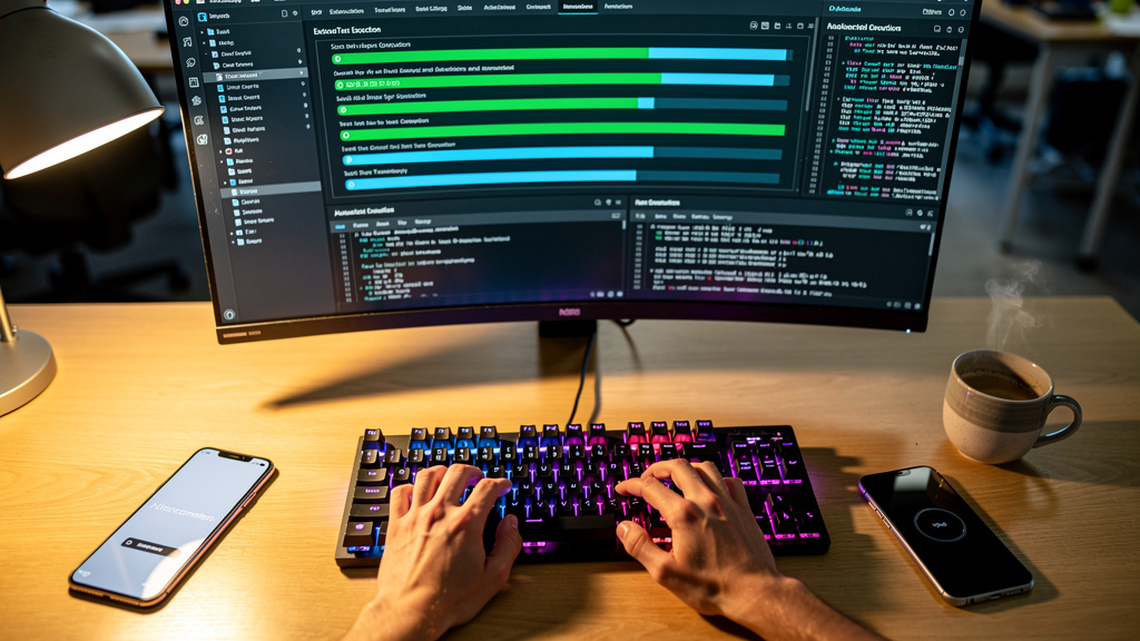 Software engineer writing Selenium vs Playwright browser automation test code