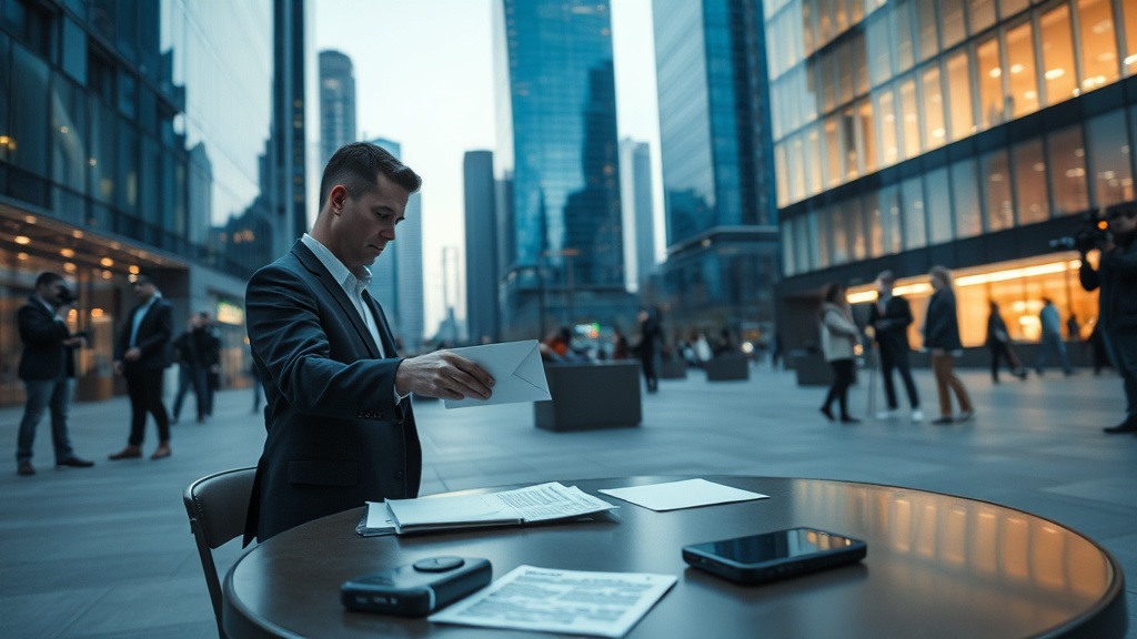 An ambiguous private influence exchange in a contemporary city