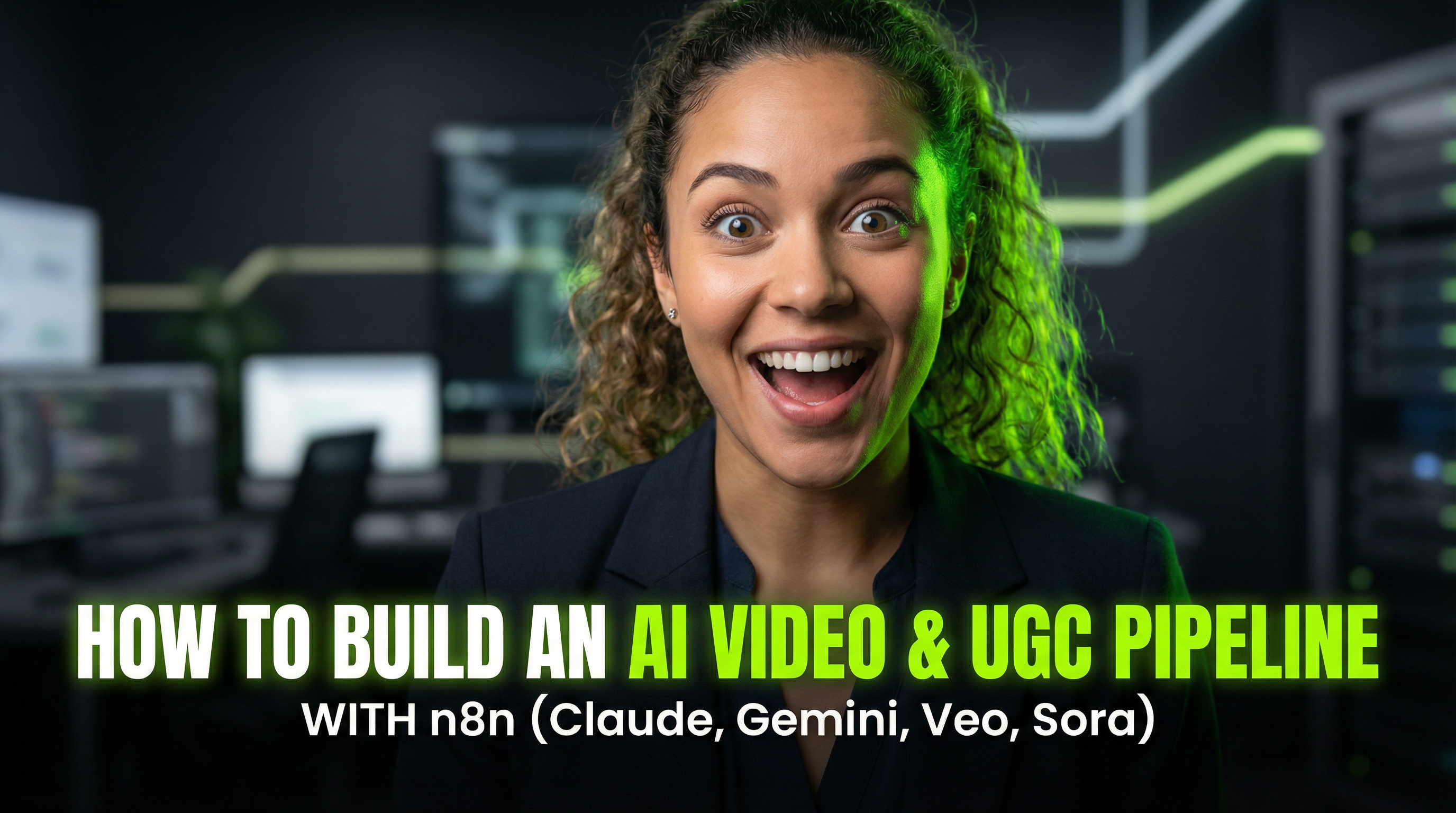 Build an AI Video & UGC Pipeline with n8n (Claude, Gemini, Veo, Sora)