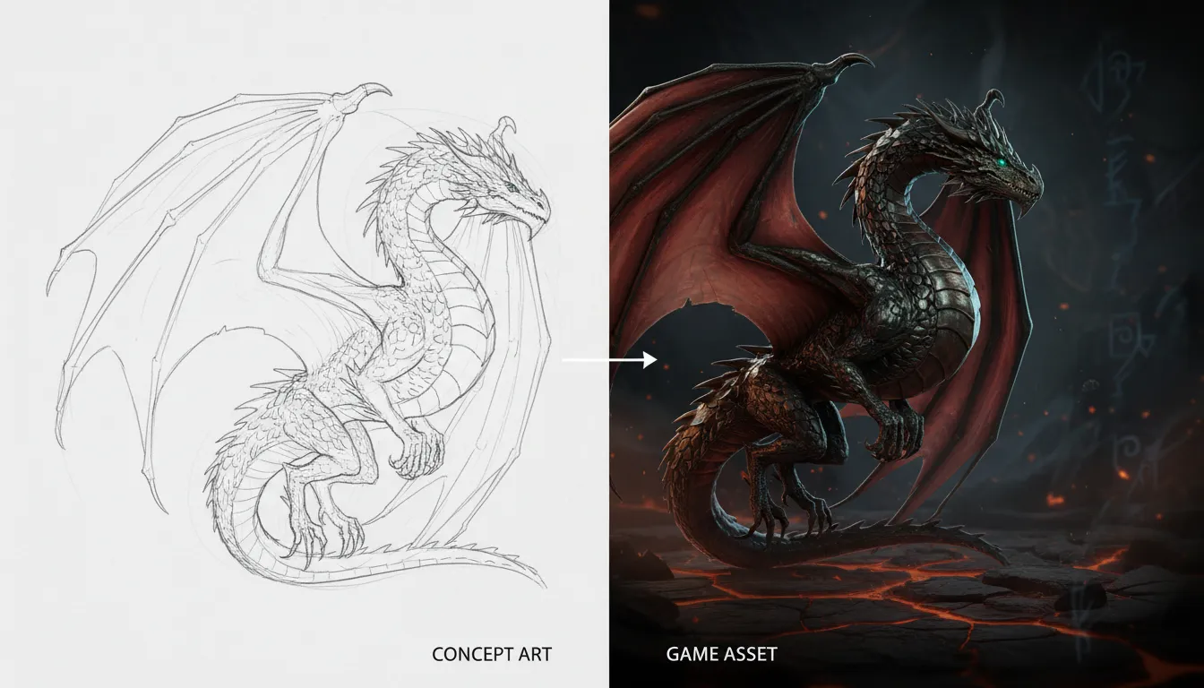 Hunyuan3D v3 Sketch-to-3D