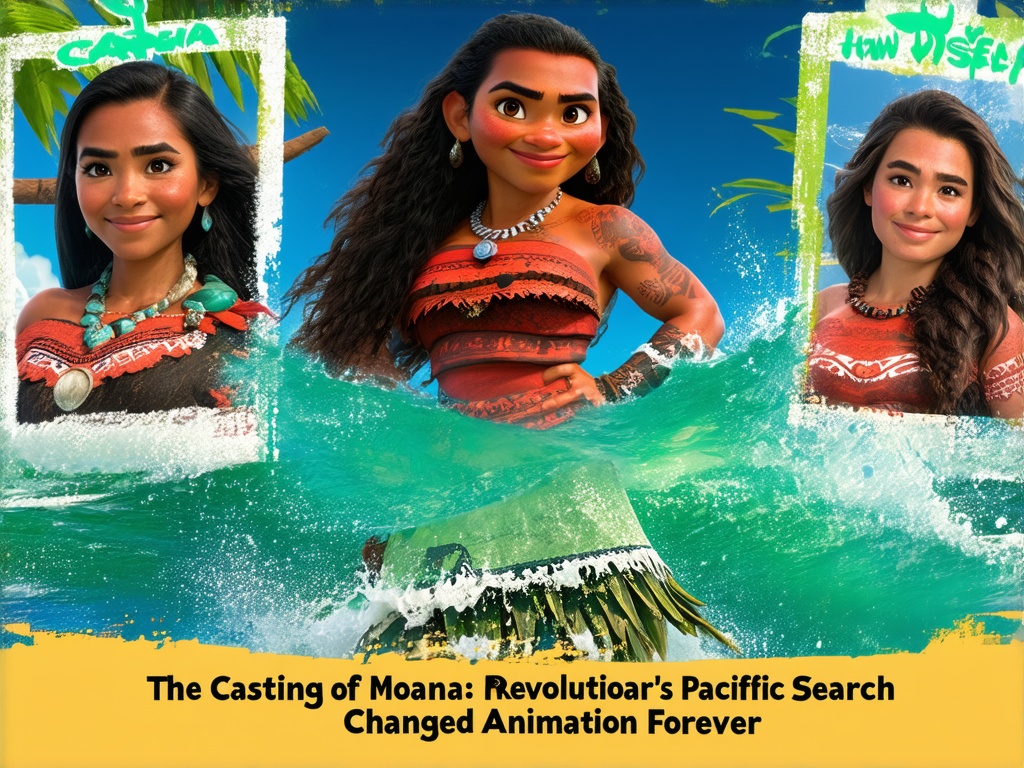 Casting auditions in the Pacific Islands