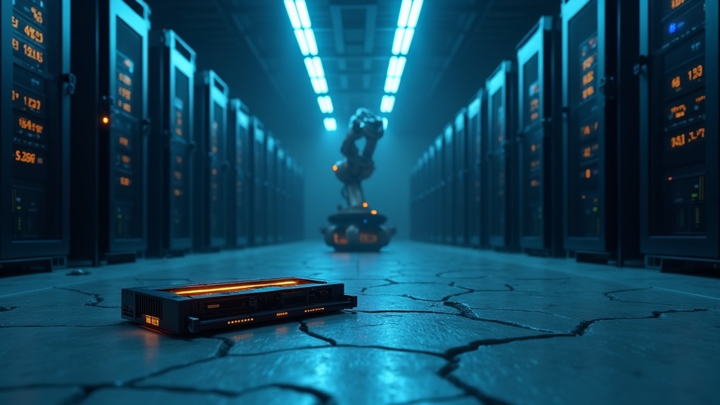 Gráfico conceptual sobre el consumo energético exponencial de la Inteligencia Artificial y las GPU