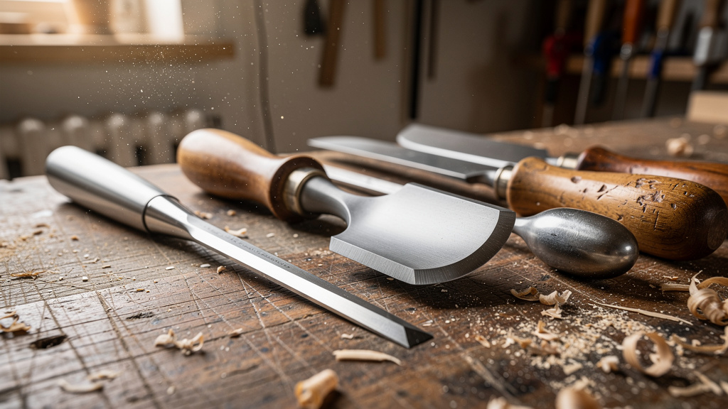High-speed steel turning tools for wooden bangles