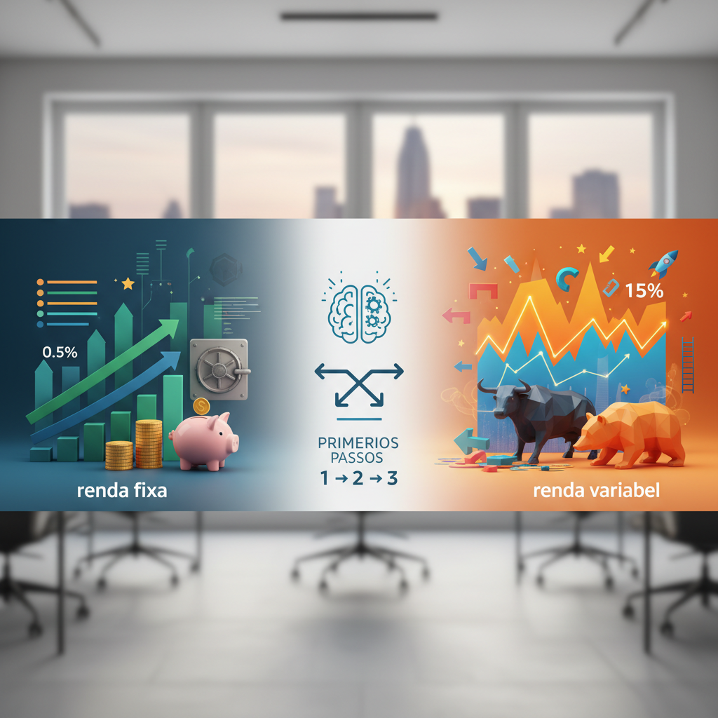 Desvende Renda Fixa e Variável: Seus Primeiros Passos para Investir! 🚀