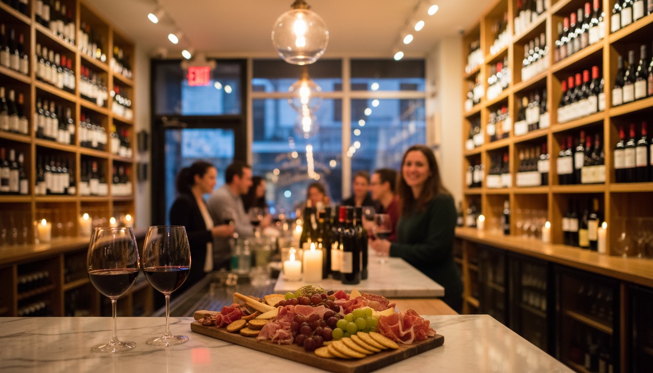 Intimate dining setting