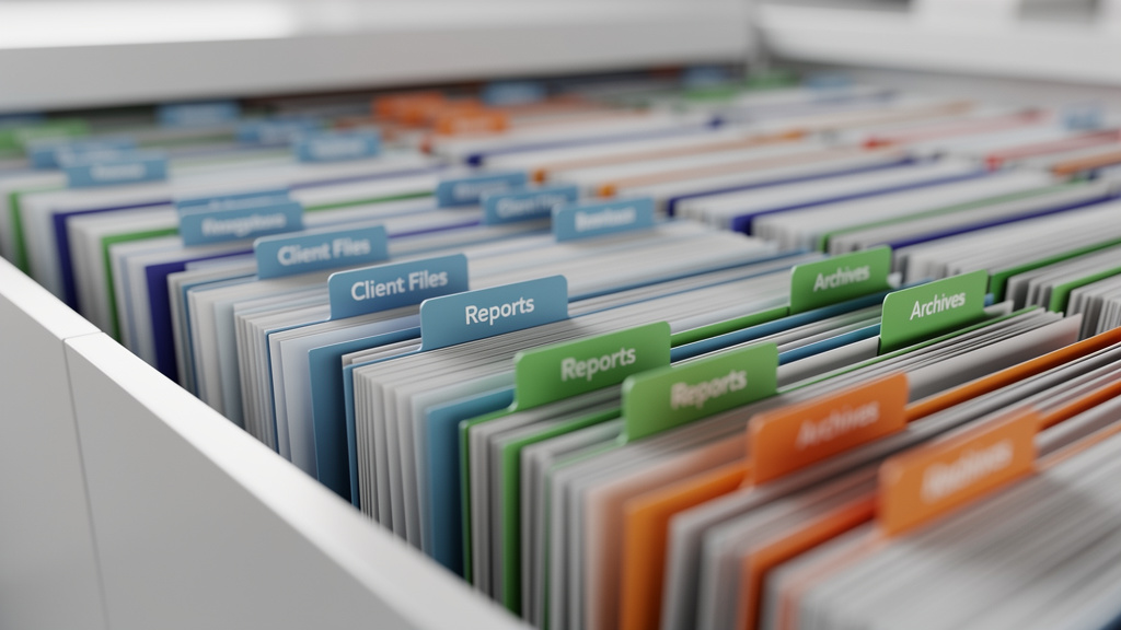 Organized database system representing structured content management