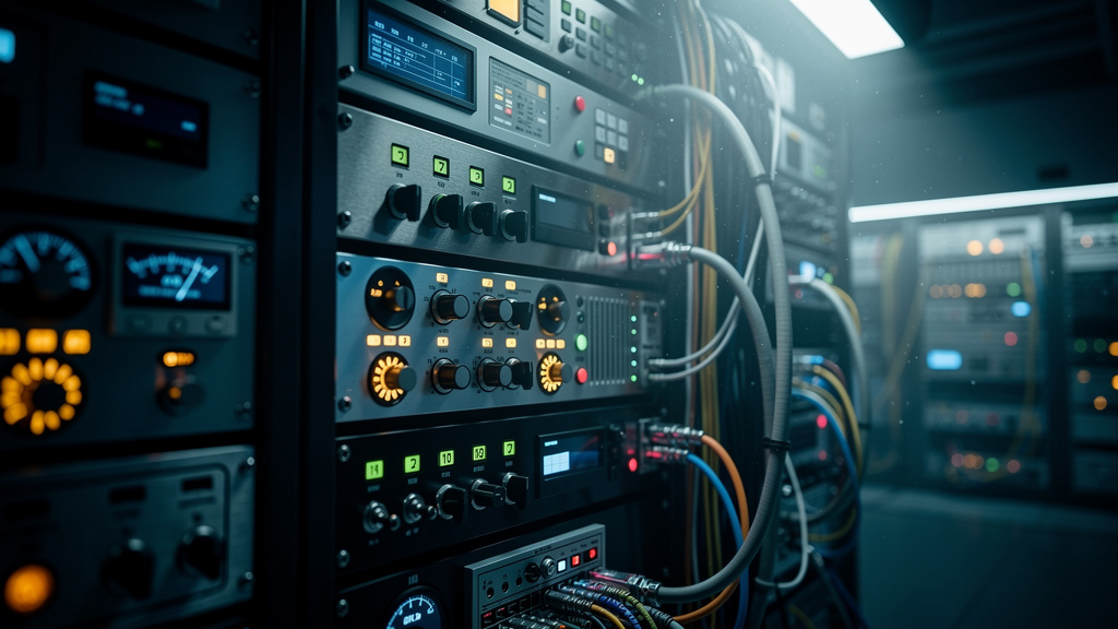 Advanced control panel representing intelligent automation strategies