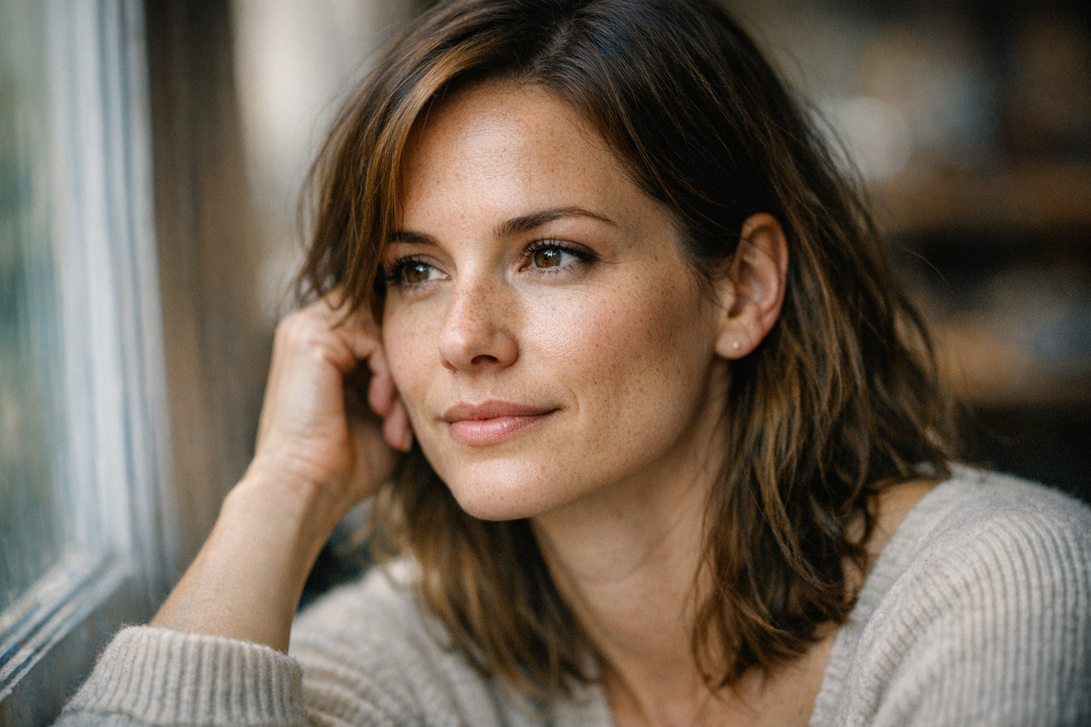 Realistic Human Portrait example