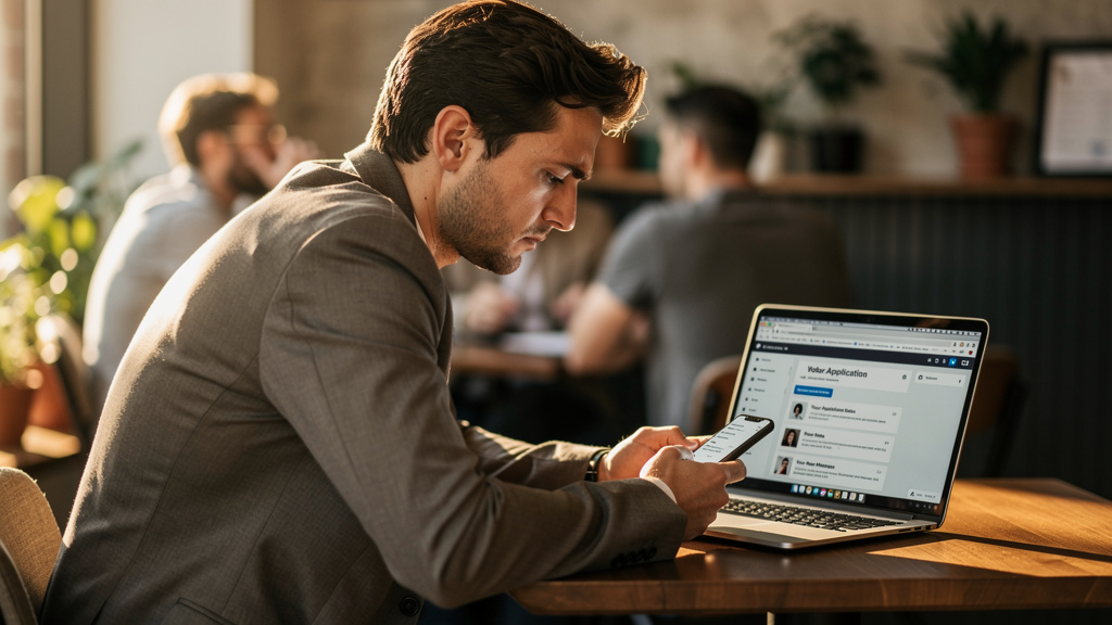 Job candidate waiting for response to application