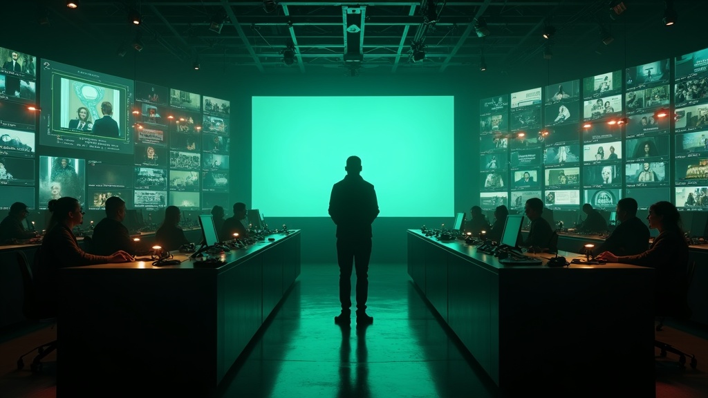 Emmanuel Macron en una comparecencia pública, ilustrando la crisis del deepfake